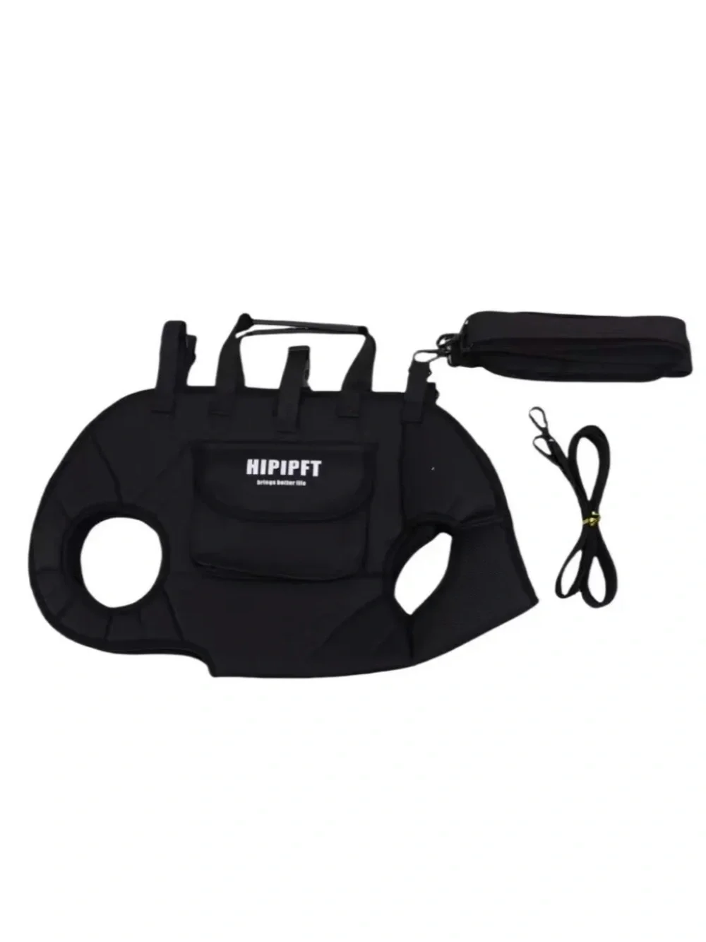 Black Soft-Sided Dog Carrier Tote for Small Pets